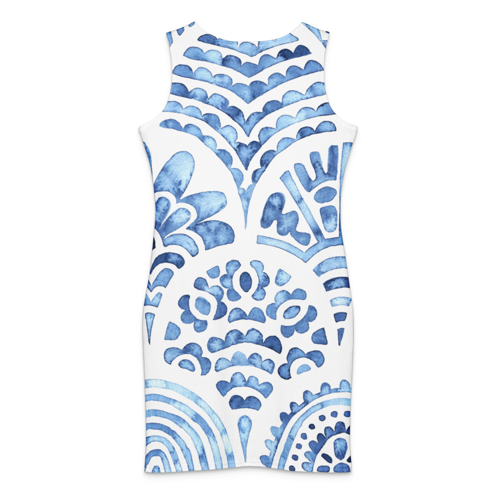 NEW 2026 Robe ajustée en coton Azur Legacy